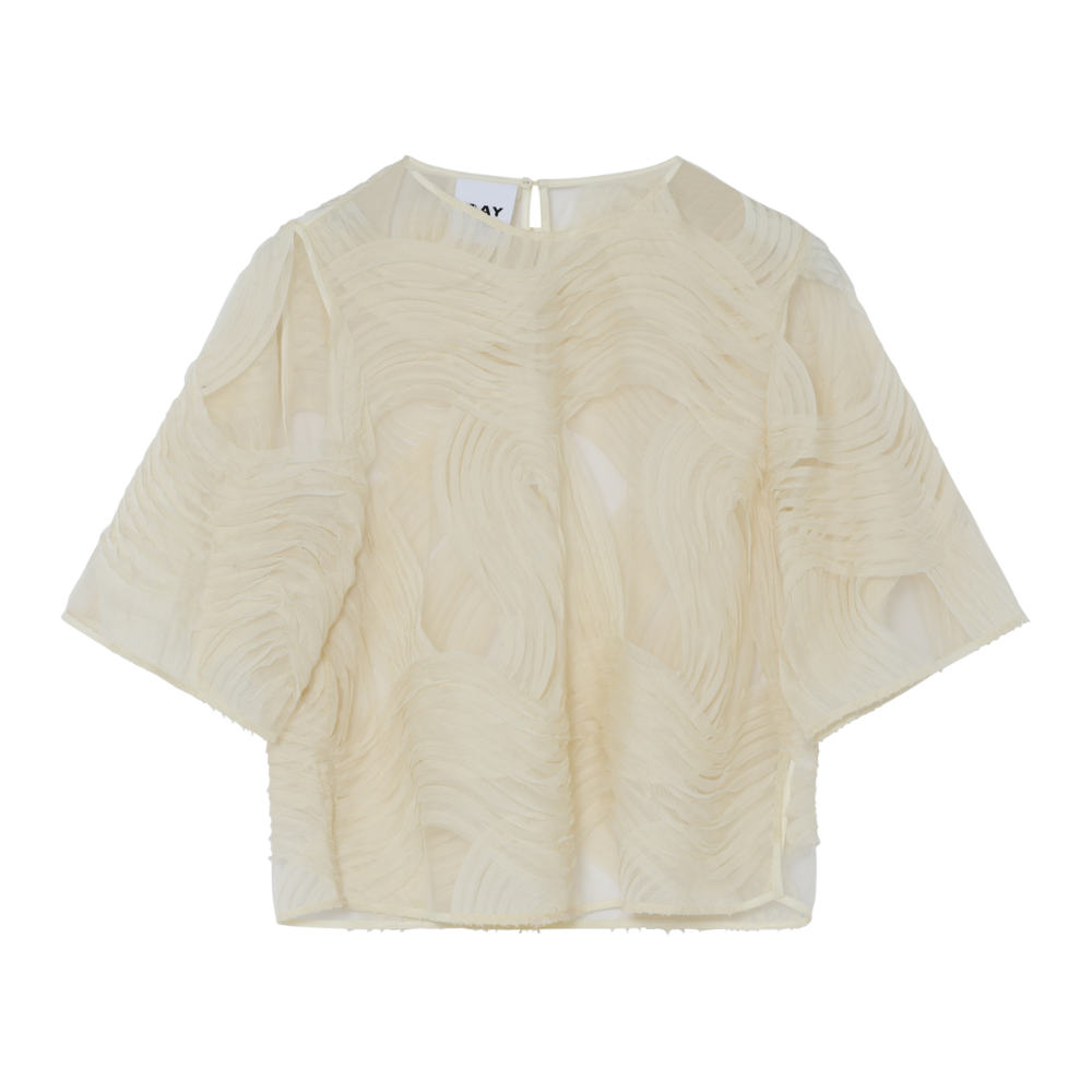 Tatiana Crochet blondebluse - Jet Stream